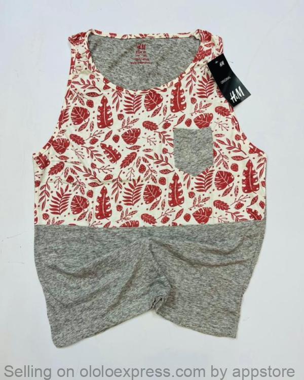 H&M cotton singlets multi sizes 234 pcs