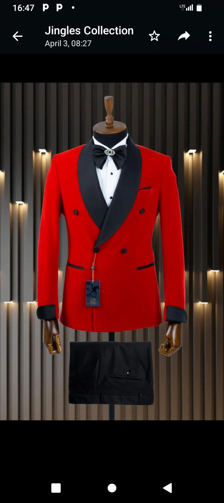 All sizes are available -Suits
