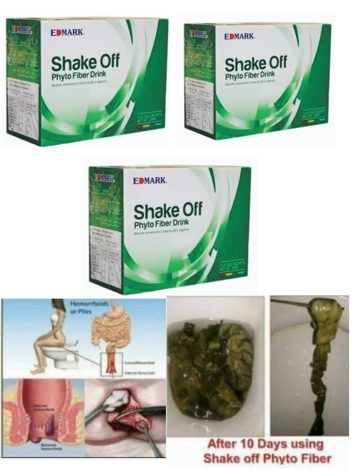 Edmark Shake Off Phyto Fiber Is A Superior Colon Cleansing Health Drink