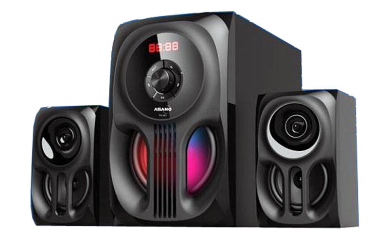 asano tk 581 bluetooth 2 1 channel sub woofer system black