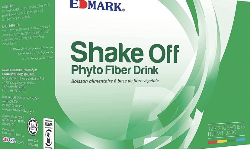 Edmark Shake Off Phyto Fiber Is A Superior Colon Cleansing Health Drink
