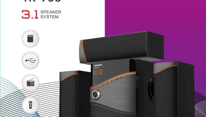 Experience Superior Sound with the Asano TK-906 5.1L Bluetooth Speaker