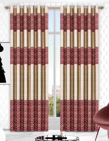 Beautifully designed black out curtains