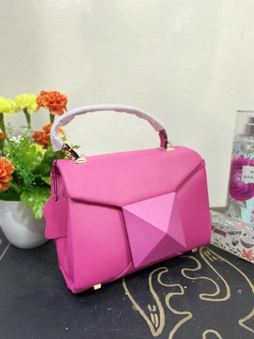Pink ladies hand bag
