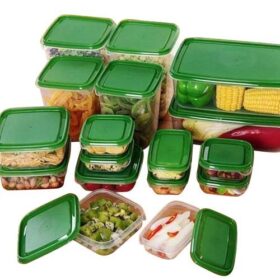 17-pcs-Plastic-Storage-Bowls-Green