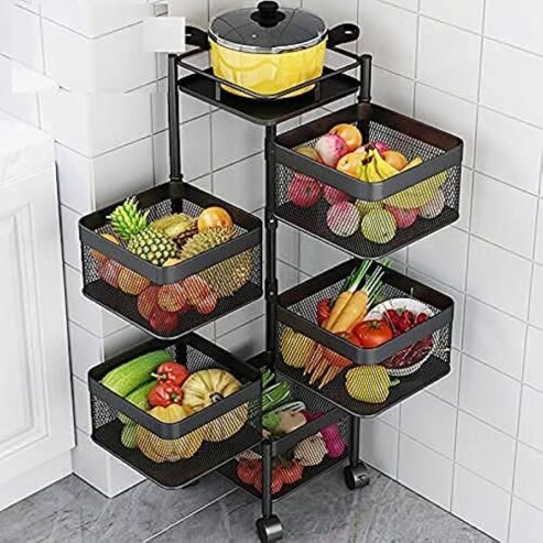 Multipurpose Portable Rack Kitchen Organizer – Spice Rack, Cutlery Holder, Knife Storage