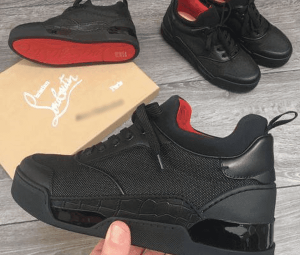 Christian Louboutin Black Sneakers For Men