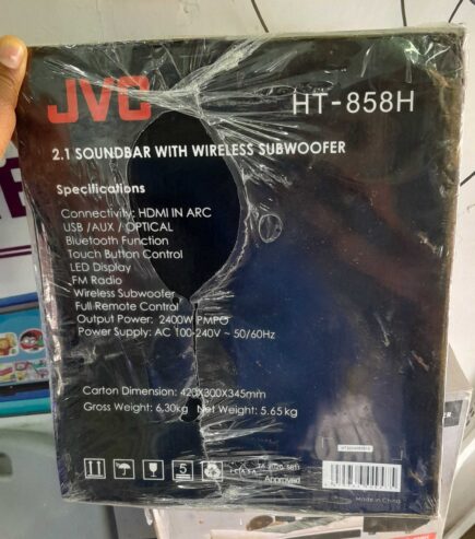 JVC SOUNDBAR 2400WATTS