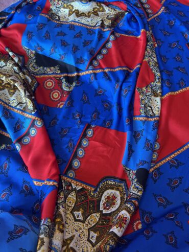 Vintage silk fabric