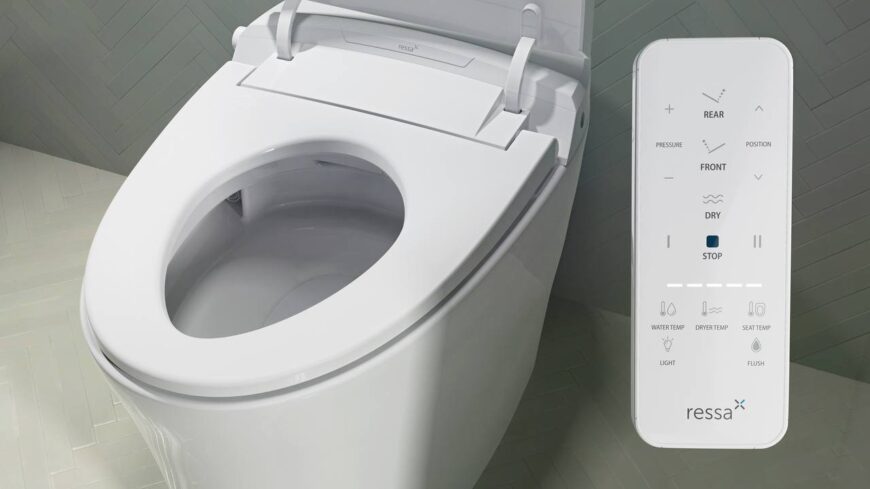 Ressa X1 Spa Toilet – Remote Controlled, Heated Seat, and More