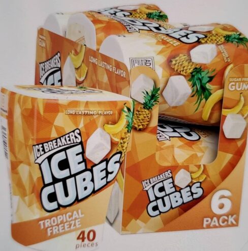 Ice Breakers Ice Cubes Sugar Free chewing gum for wholesale