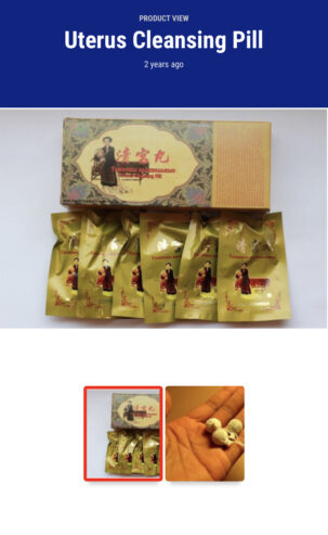 Uterus Cleansing Pill | 100 percent purely herbal