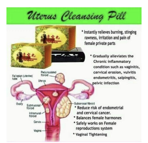 Uterus Cleansing Pill | 100 percent purely herbal