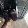 Original Leather kids half shoe