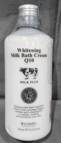 Whitening Milk Bath Cream Q10