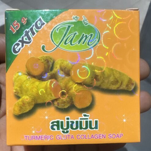 Turmeric Gluta Collagen Soap