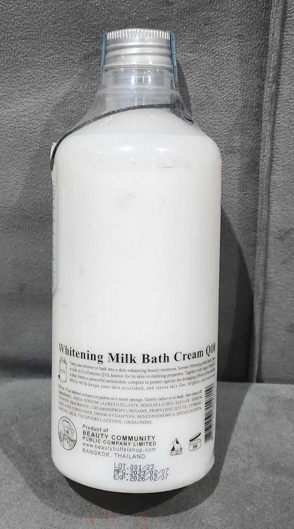 Whitening Milk Bath Cream Q10