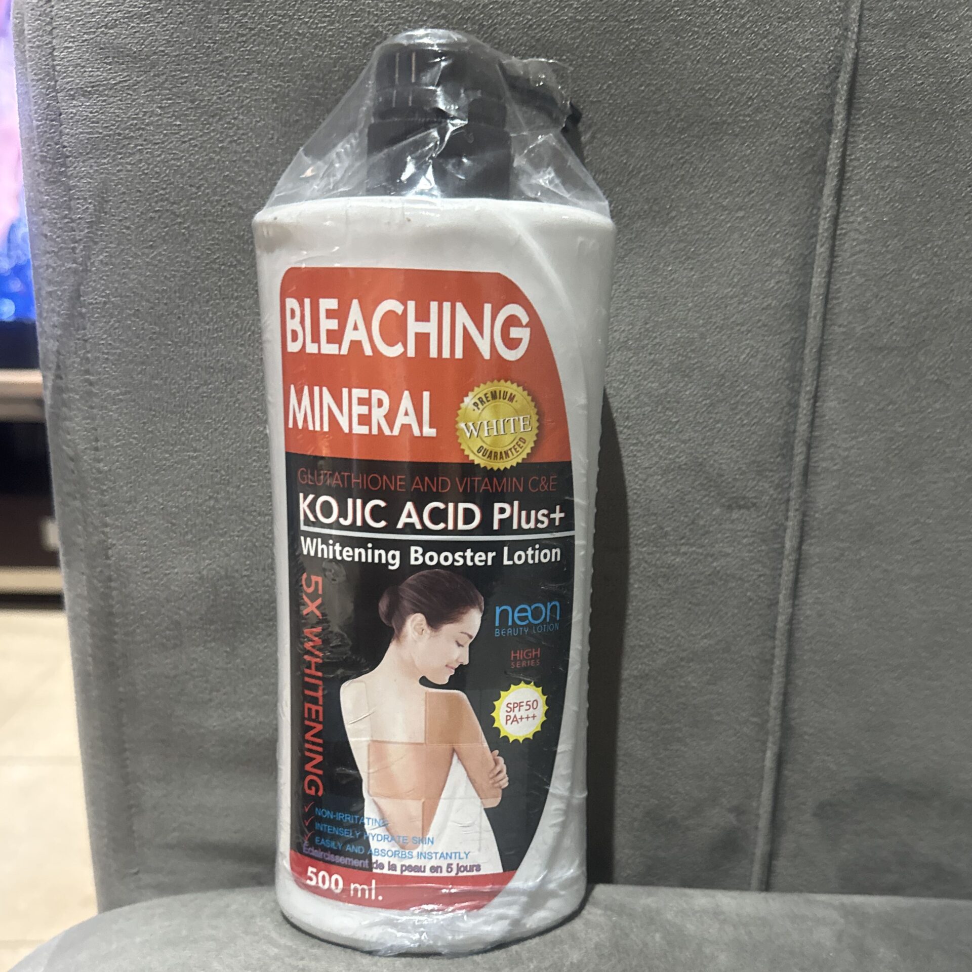 Bleaching Mineral whitening Booster Lotion set