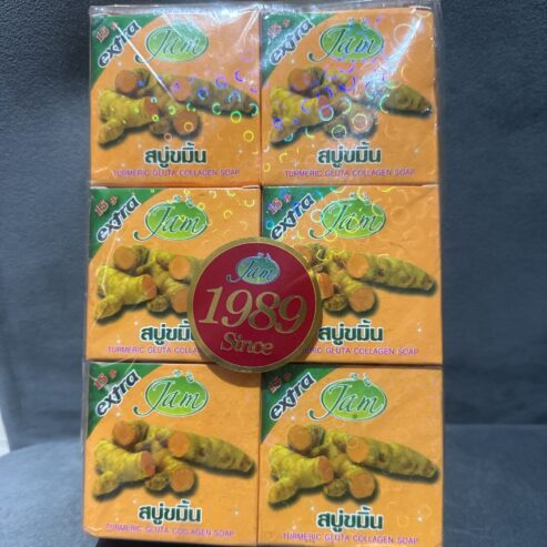 Turmeric Gluta Collagen Soap