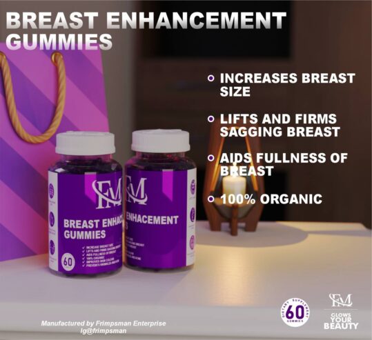 FM Breast Enhancement Gummies (Lifts, firms and increase size)