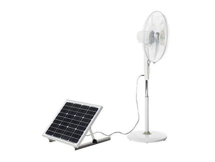 Wow-win Dumsor Rechargeable Solar Fan 16 inch