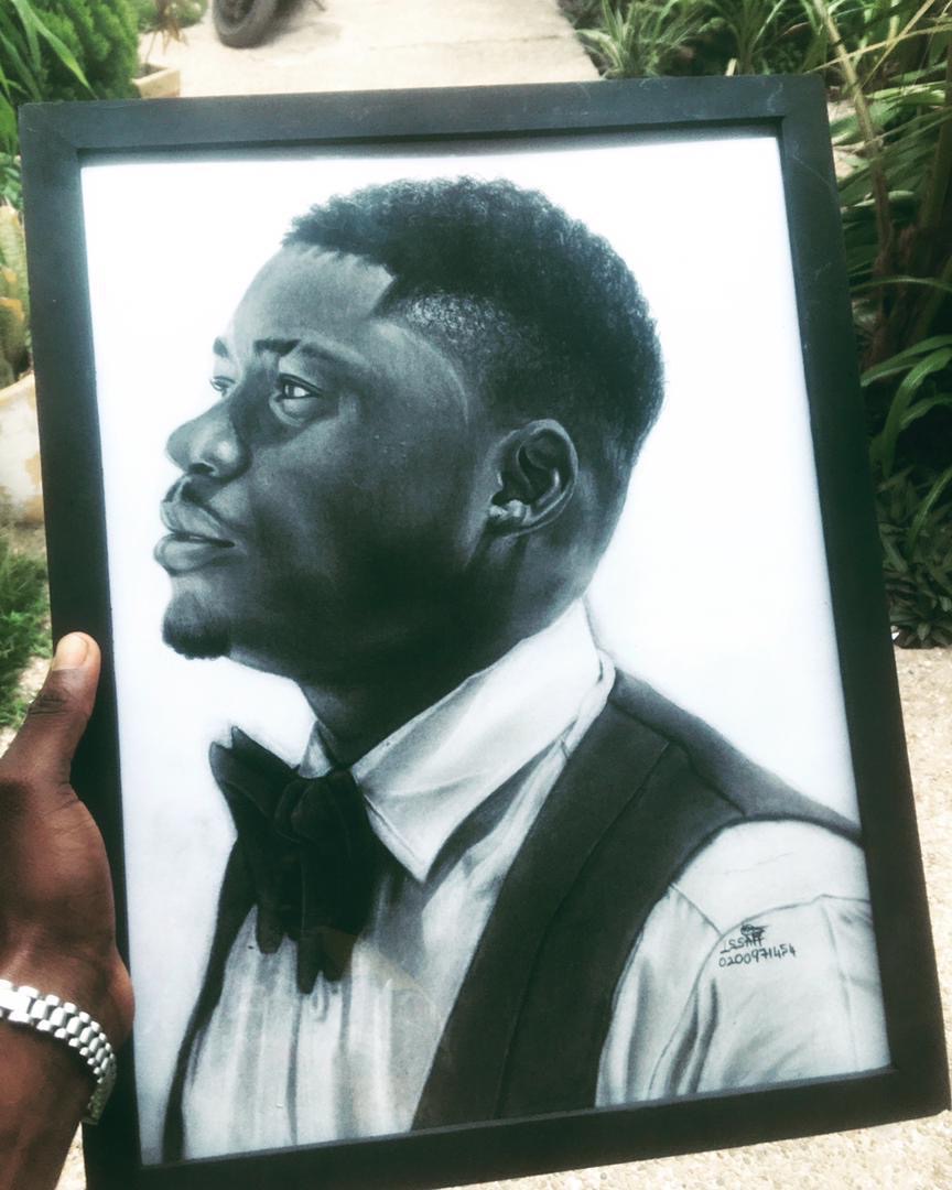Pencil Drawing canvas painting