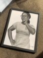 Pencil drawing, portrait art