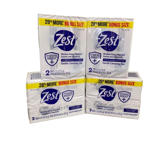 ZEST Hygiene Boost Gentle Cleansing Bar Soap