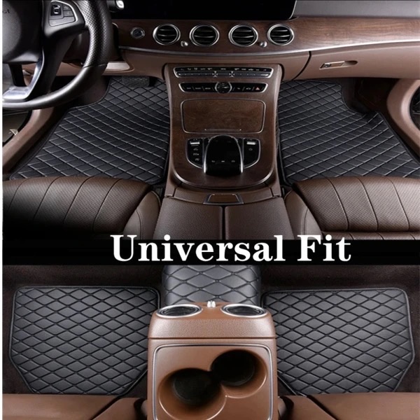 Universal leather Car floor mat