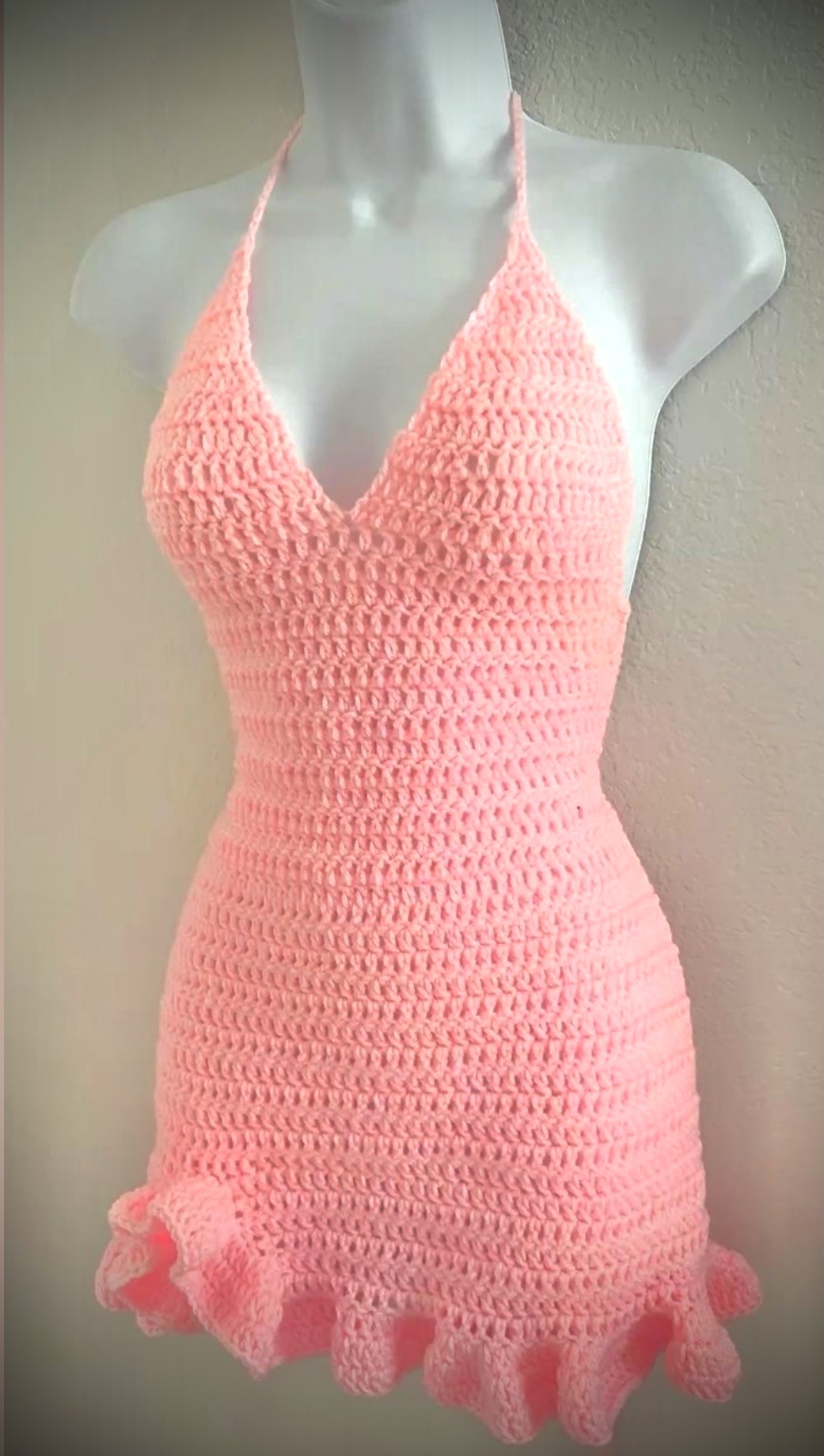 Crochet dresses, skirt, ruffle hat