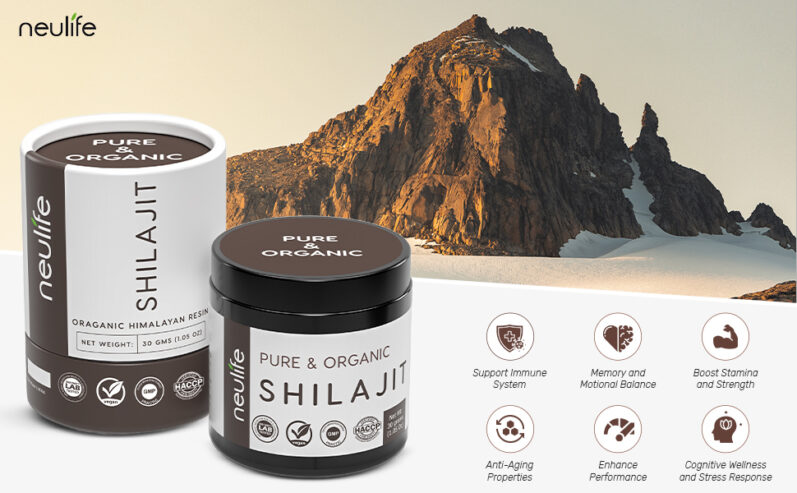 Neulife Shilajit Organic Gold Grade Shilajit