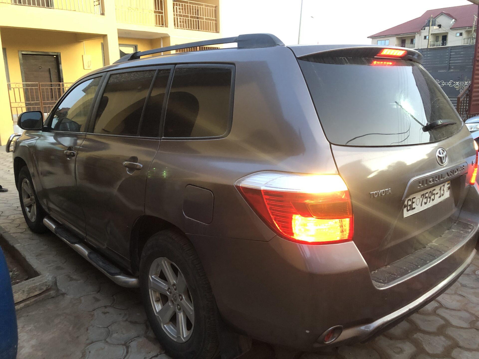 Toyota Highlander 2008 V6 2013 Registered