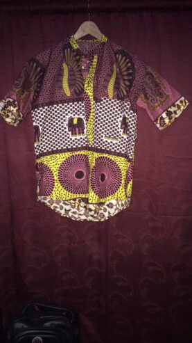 Nice Piece HDR Shirt as Well as African Printed Wears