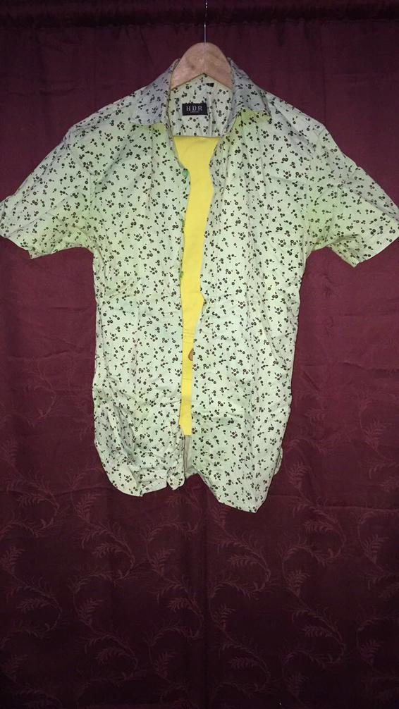 Nice Piece HDR Shirt as Well as African Printed Wears