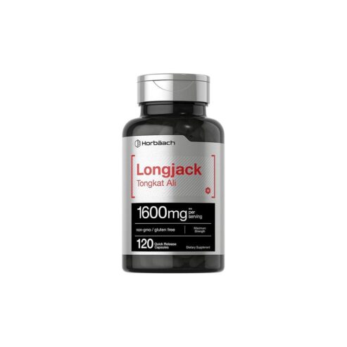 Horbäach Longjack Tongkat Ali 1600 mg 120 Capsules