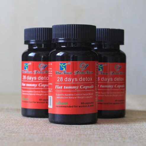 28 Days Detox and Flat Tummy Capsule Dietary Supplement