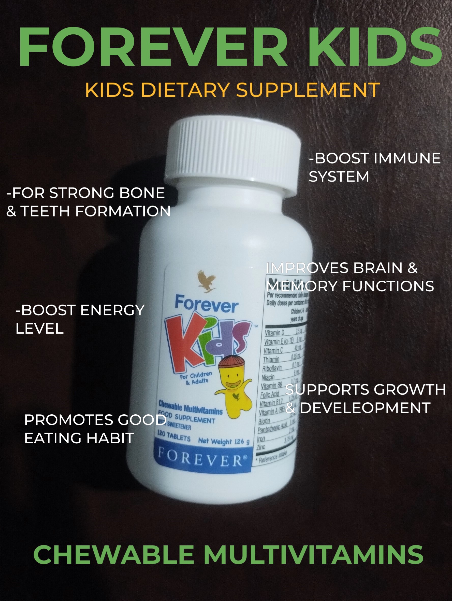 Forever Kids (Children’s Dietary Supplement)