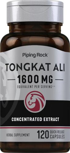 Tongkat Ali Long Jack 1600 mg (per serving) 120 Quick Release Capsules