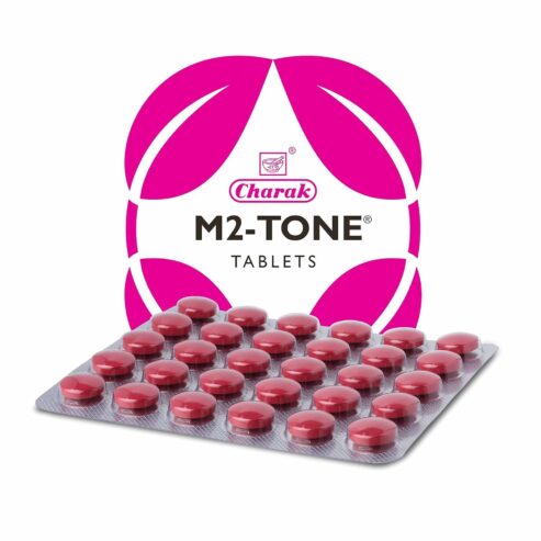 Charak M2-Tone 30 Tablet Helps to Regularize Periods