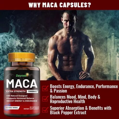 Maca Extra Strength For Men supplement