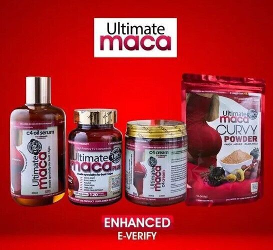 Ultimate Maca Set (Pills, Serum, Powder Gummies & Cream)