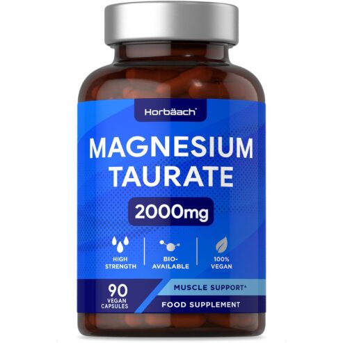 Magnesium Taurate Supplement 2000mg