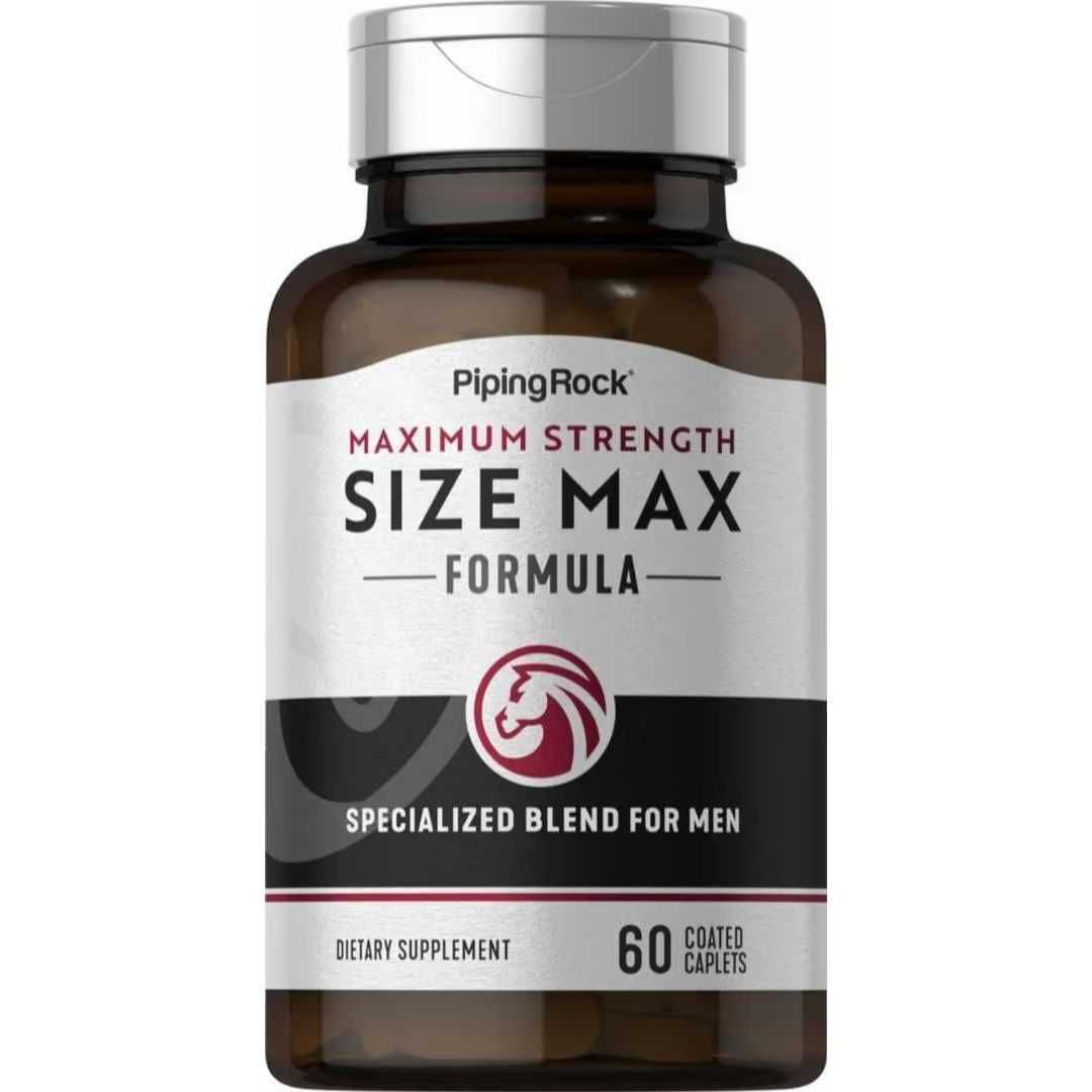 Naximum Strength Size Max 60 Coated Caplets supplement