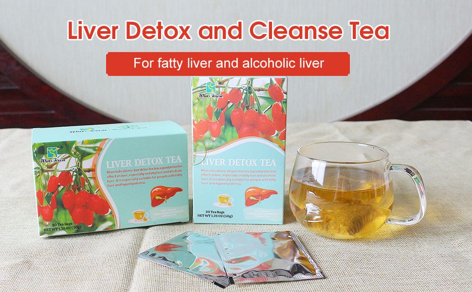 Liver Detox Tea Liver Cleanse Tea for Fatty Liver and Alcoholic Liver
