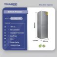 Nasco 196ltr Bottom Freezer Refrigerator Nasd2 24fl