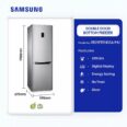Samsung 290ltr Double Door Bottom Freezer Rb29ferndsa/Mu