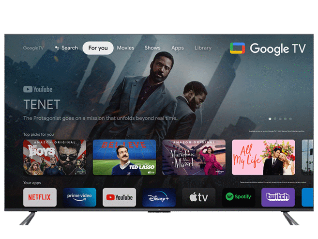 Tcl Qled 4k Smart Android 75 Inches Tv 75c645