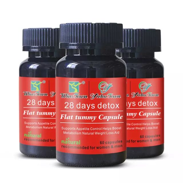 28 Days Detox and Flat Tummy Capsule Dietary Supplement