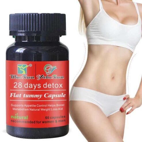 28 Days Detox and Flat Tummy Capsule Dietary Supplement