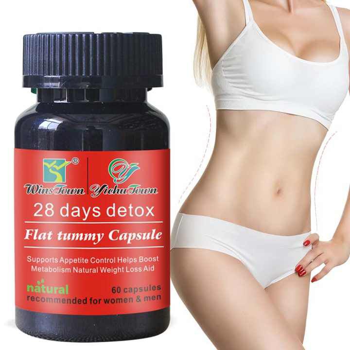28 Days Detox and Flat Tummy Capsule Dietary Supplement